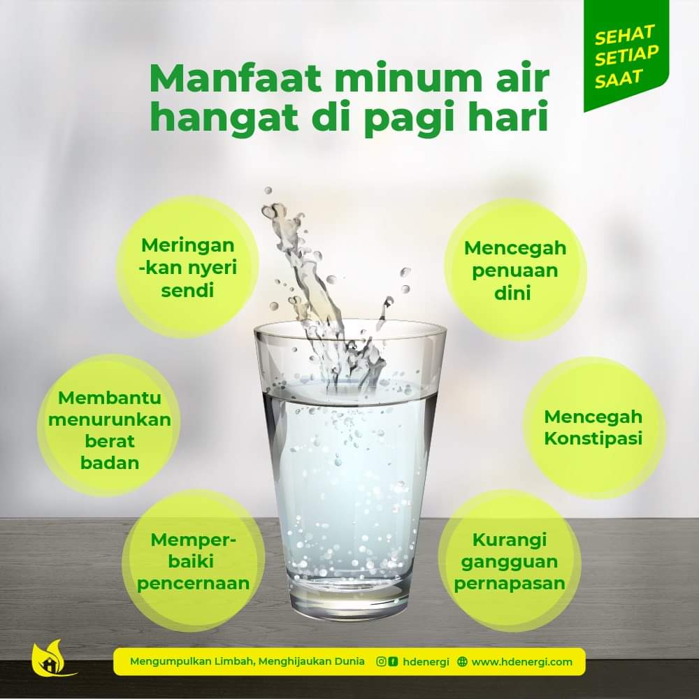 Manfaat Minum Air Hangat Bagi Kesehatan Tubuh